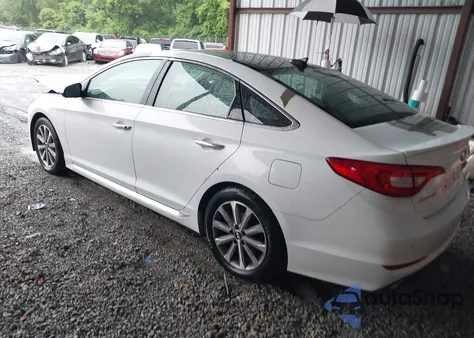 2016 Hyundai Sonata Limited z USA, uszkodzony, nr VIN 5NPE34AFXGH382753